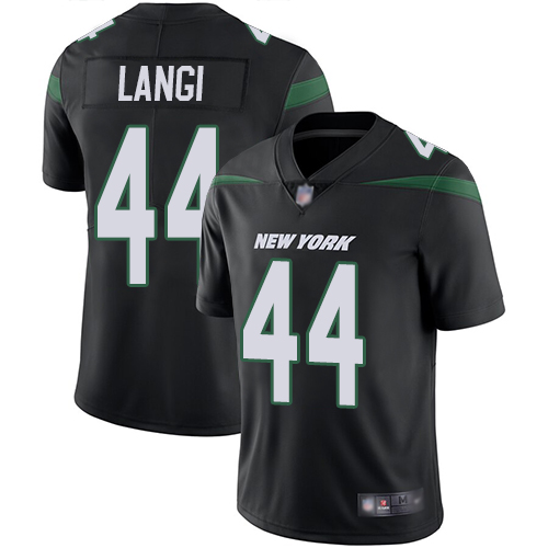 New York Jets Limited Black Men Harvey Langi Alternate Jersey NFL Football #44 Vapor Untouchable